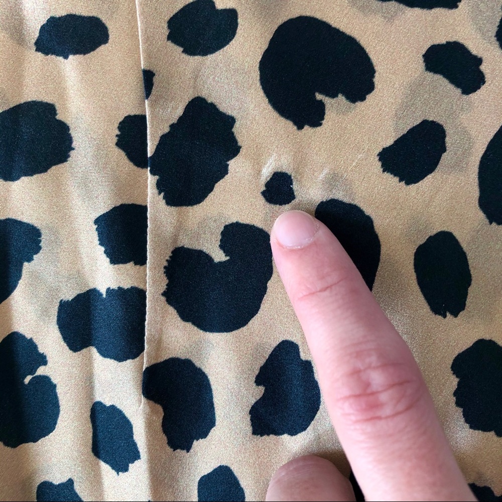 Realisation Par Tan Leopard Print Bias Midi Skirt - Picture 3 of 3
